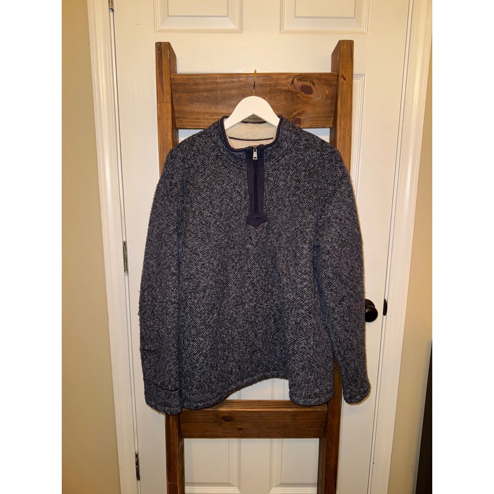 Orvis Men's Classic Collection Sherpa Lined Pullover Sweater XL